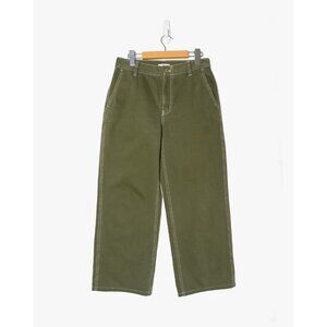 TNA Bellan Wide Leg Pants Olive Green